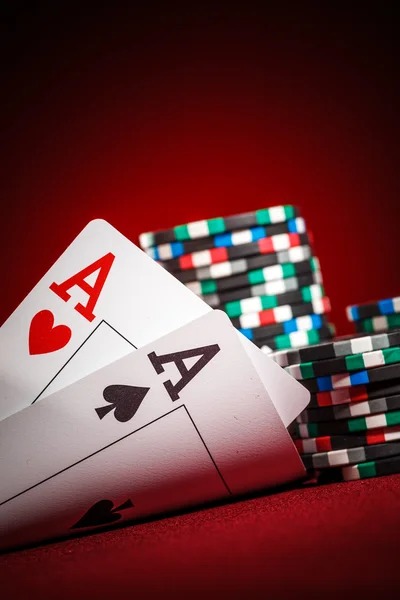 Blackjack basic strategy chart showing hit/stand/double recommendations by player hand and dealer up card